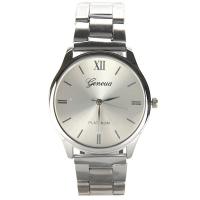 Montre Geneva homme bracelet acier