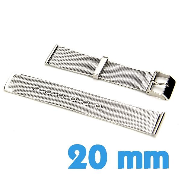 Bracelet De Montre Noir 18 Mm - Occasion - Pour Customisation Ou Remplacement
