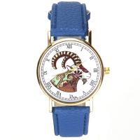 Montre animal couleur bleu