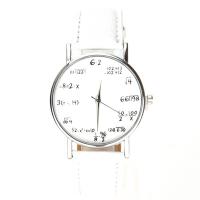 Montre blanche homme et femme pas cher