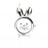 Montre lapin blanc femme