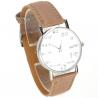 Montre beige femme et homme