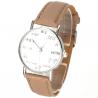 Montre beige femme et homme