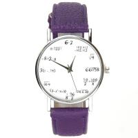 Montre pas chère violette