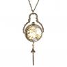 Pendentif montre pour femme vintage chiffre romain