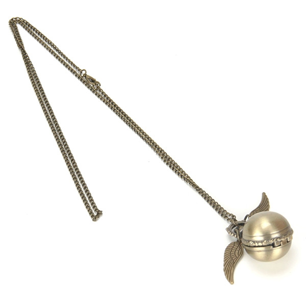 Ancienne Montre Pendentif De Col Pour Femme Titan - Mécanique, Boîtier Doré, Vintage