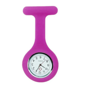 Montre pharmacie rose silicone