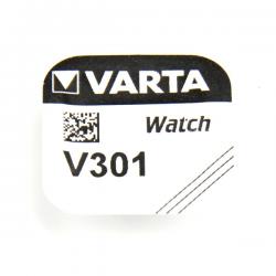 Pile pour montre 301 1.55 V alcaline Varta