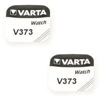 Pack de 2 Piles pour montre 373 1,55 V alcaline Varta