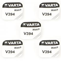 5 Batteries montre Varta 394 1,55 V alcaline