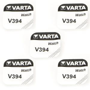 5 Batteries montre Varta 394 1,55 V alcaline