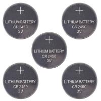 Piles 3 V CR2450 lithium pour montre