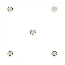 Pack de 5 Piles montre AG11 1,5 V alcaline 