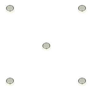 Lot de 5 Piles 1,5 V AG4 alcaline pour montre