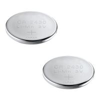 2 Piles CR2430 3 V lithium montre