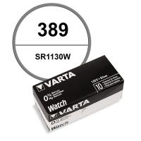 Lot de 10 Piles 389 1,55 V alcaline Varta de montre