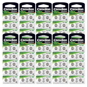 100 Batteries montre AG4 alcaline 1,5 V 