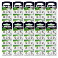 100 Batteries montre AG4 alcaline 1,5 V 