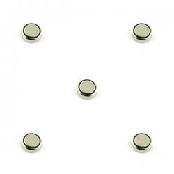 Pack de 5 Batteries 1,5 V alcaline AG2  pour montre