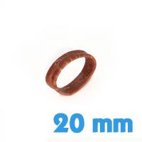Passant de bracelet Orange 20 mm