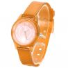 Montre enfant plastique orange pas chère