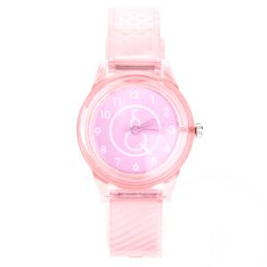 Montre fille rose plastique femme