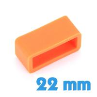 Passant de montre 22 mm Orange
