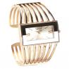 Montre femme bracelet metal clip