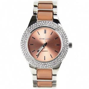 Montre femme acier rose Excellanc