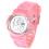 Montre sport femme rose