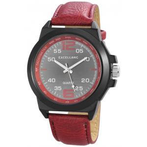 Montre noir et rouge homme Excellanc