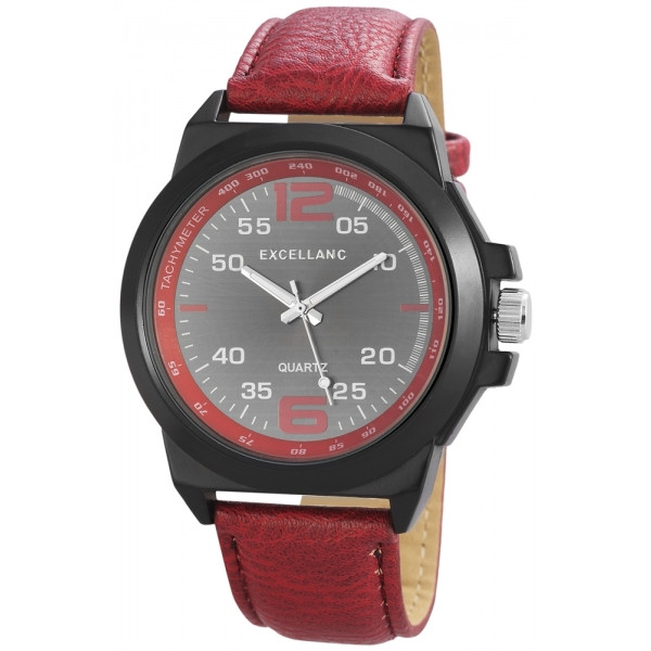 Montre noir et rouge homme Excellanc MyMontre — free download