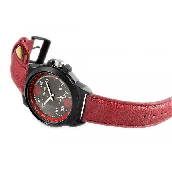 Montre noir et rouge homme Excellanc MyMontre — free download