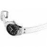 Montre femme bracelet cuir blanc marque Excellanc