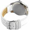 Montre femme bracelet cuir blanc marque Excellanc