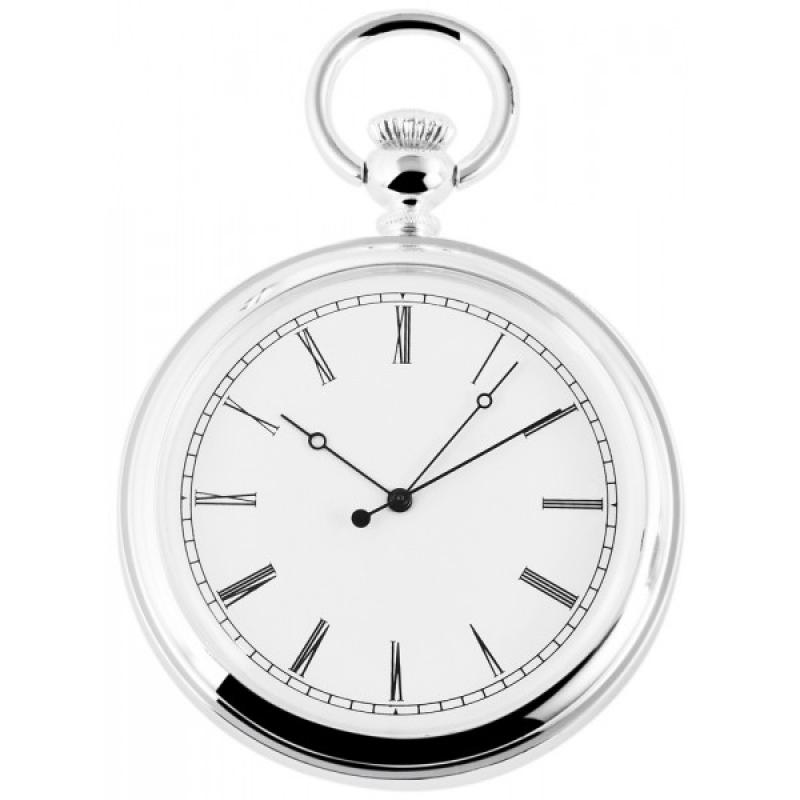 Montre gousset moderne argenté