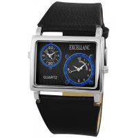 Montre double fuseau horaire homme