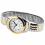 Montre bracelet elastique femme argenté et doré Excellanc