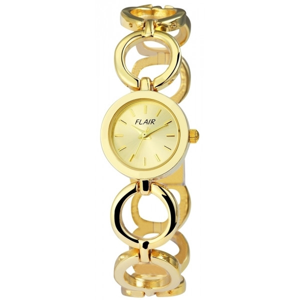 Montre Fantaisie Or Avec Bracelet Assorti - Neuf Sans étiquette - Dans Sa Boîte