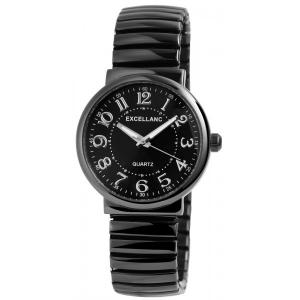 Montre bracelet elastique noir