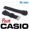 Acheter Bracelet Casio G Shock boucle double noir 16 mm