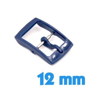 Boucle Ardillon Plastique Bleu 12 mm