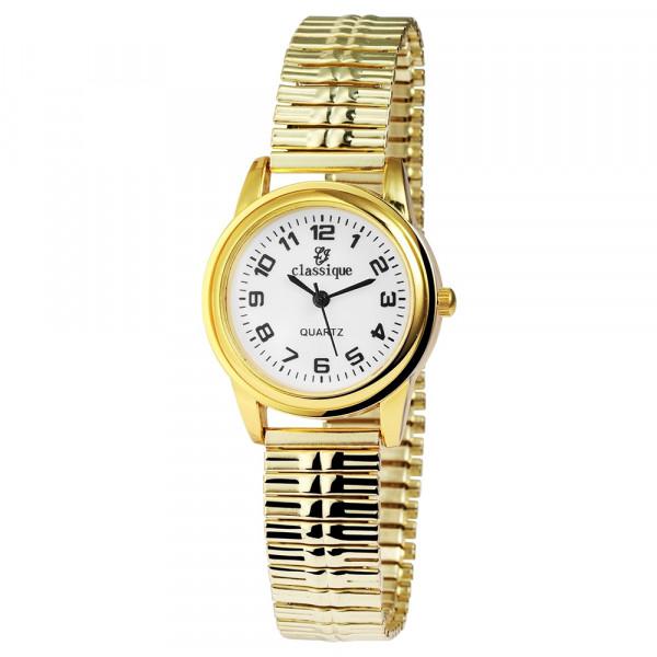 Bracelet De Montre élastique En Acier Inoxydable Extensible - Noir, Taille L, 22 Mm - Compatible La Plupart Des Montres - 8