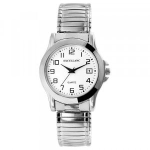 Montre Bracelet Extensible Argenté Classique