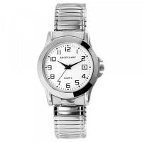 Montre Bracelet Extensible Argenté Classique