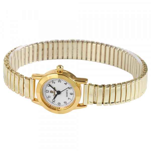 Petite Montre Femme Bracelet Elastique Doré MyMontre
