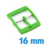 Boucle Ardillon Plastique Vert 16 mm