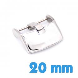 Boucle Ardillon Argenté 20 mm Large