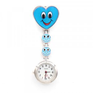 Montre Infirmière Coeur Bleu