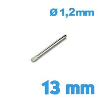 Goupille Moletée 13 mm diamètre 1,20 mm